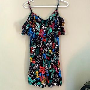 Tropical Floral Romper